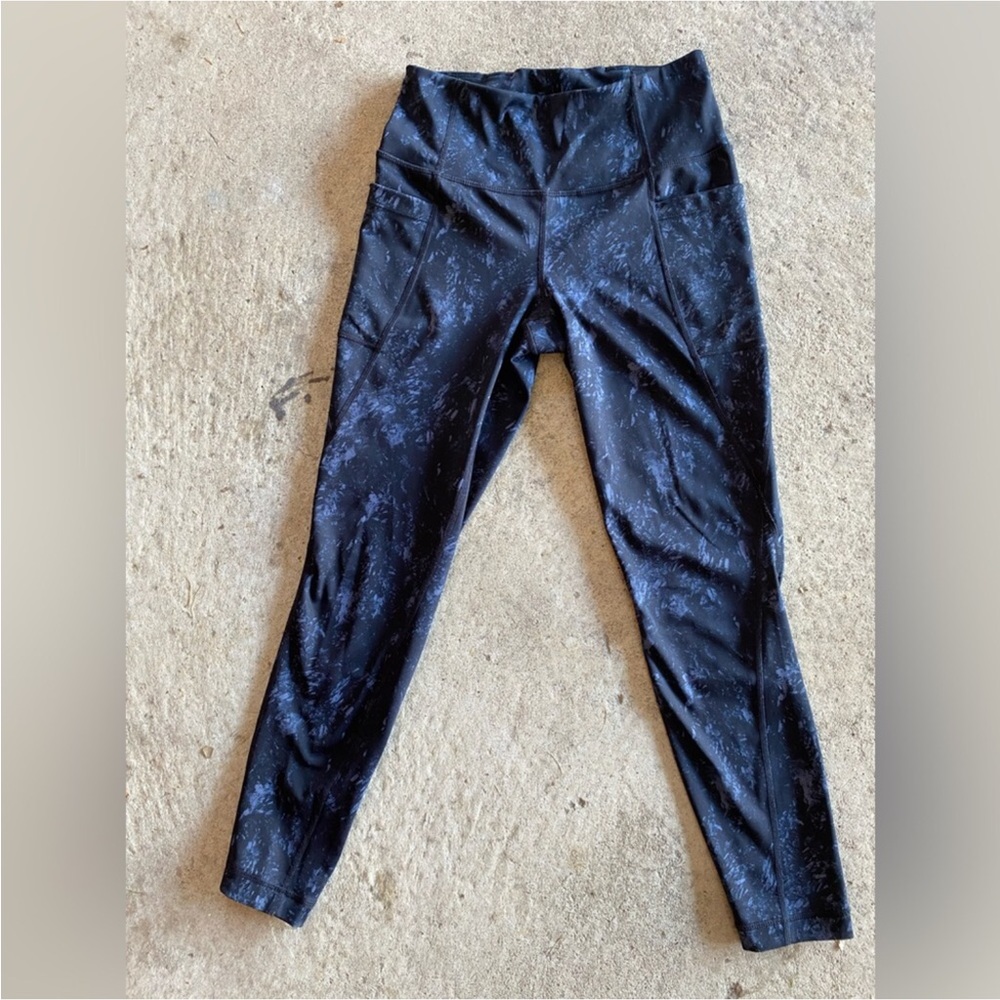 LOLE blue tight workout or lounge legging size small